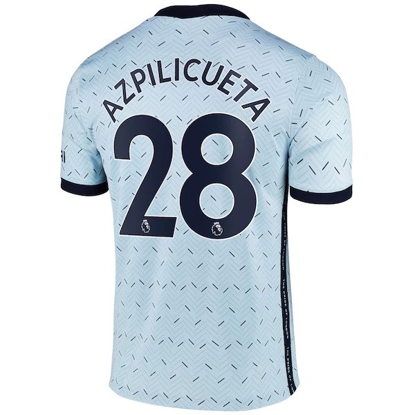 Camiseta Chelsea NO.28 Azpilicueta 2ª 2020-2021 Azul